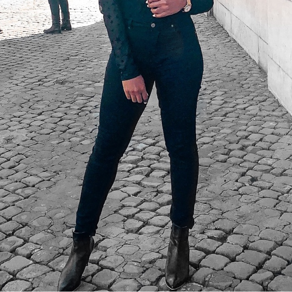 Reformation High waist skinny jeans